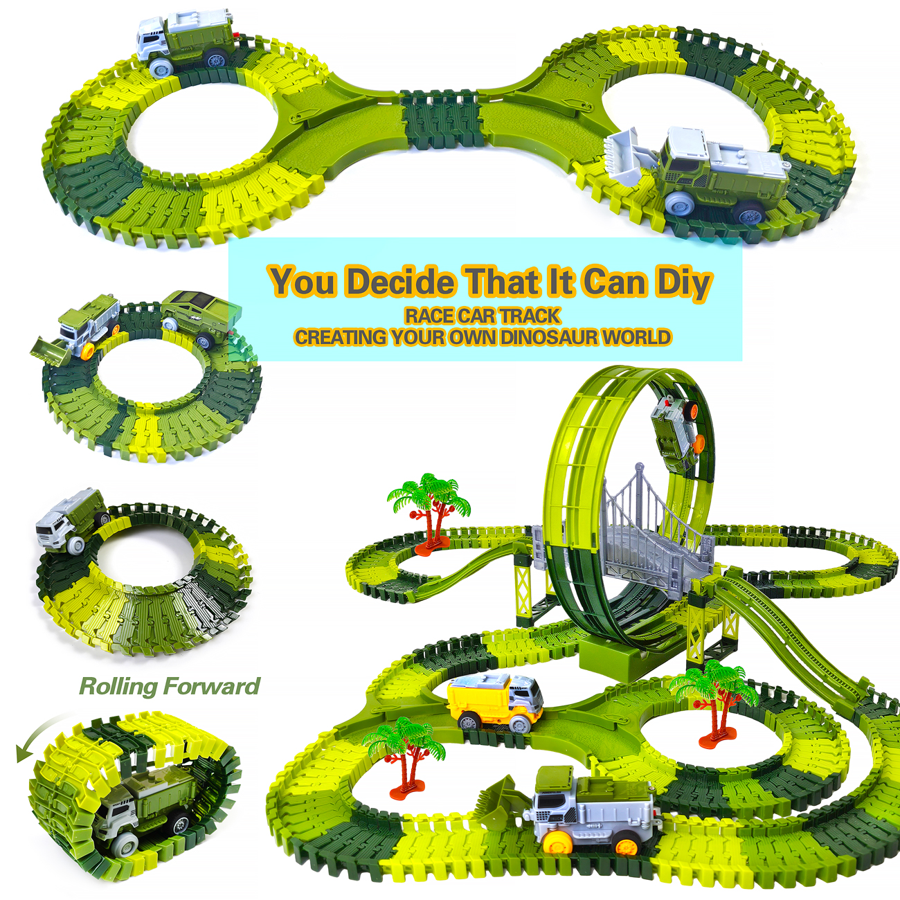Dinosaur toy race track featur - Kids Toys Dinosaur recensie en prijs
