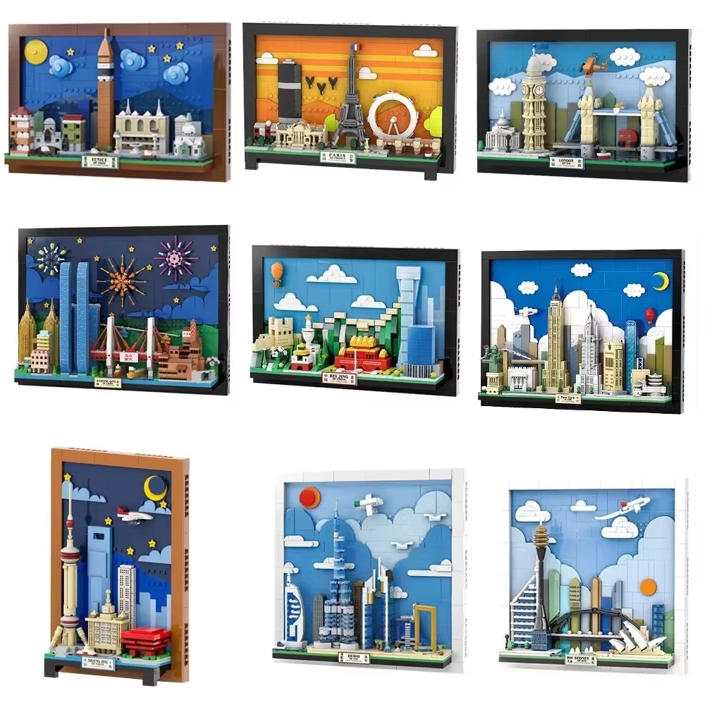 City Postcard Puzzle Blocks MO - Kids Toys Paris recensie en prijs