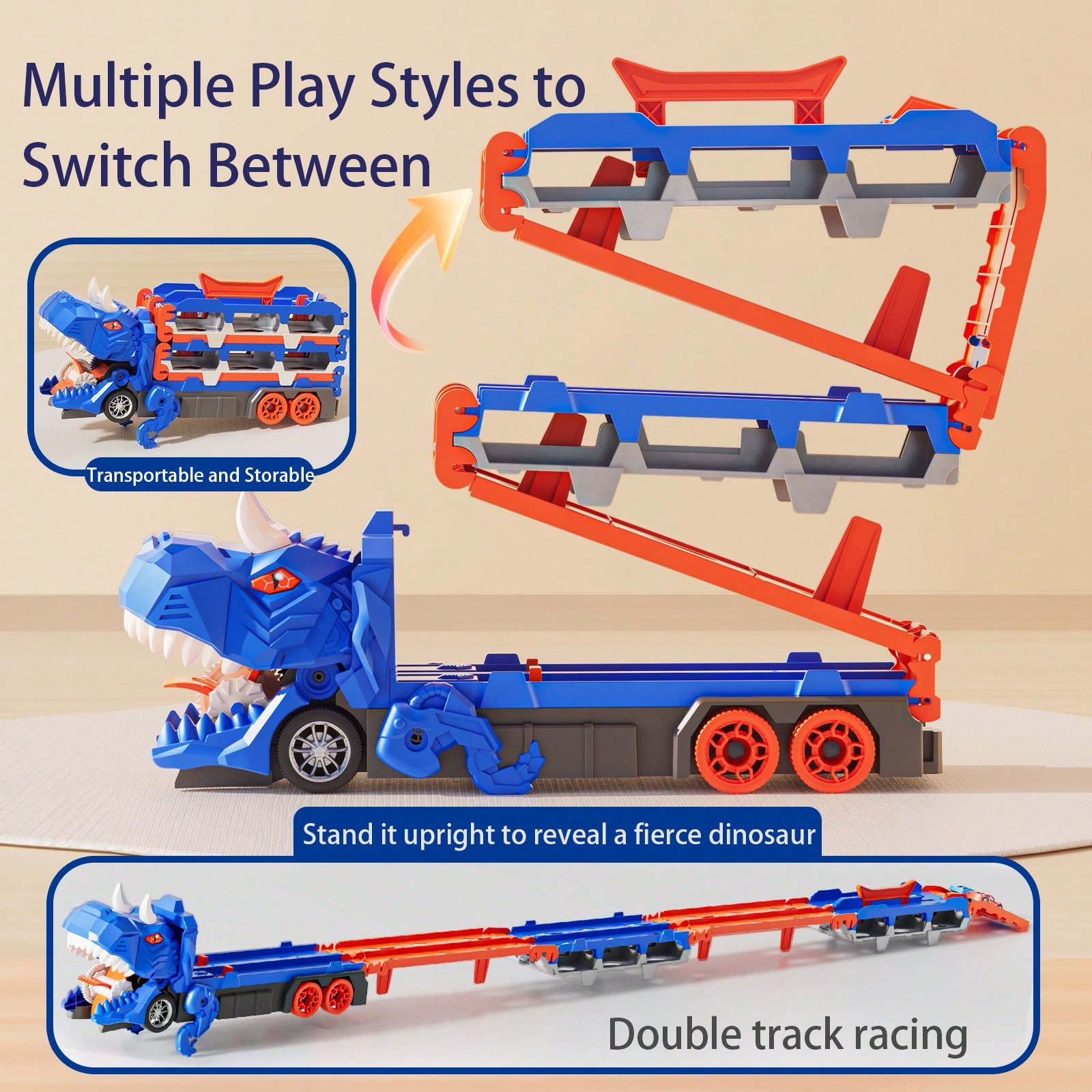 Dinosaur Transport Truck Track - Kids Toys Dinosaur recensie en prijs
