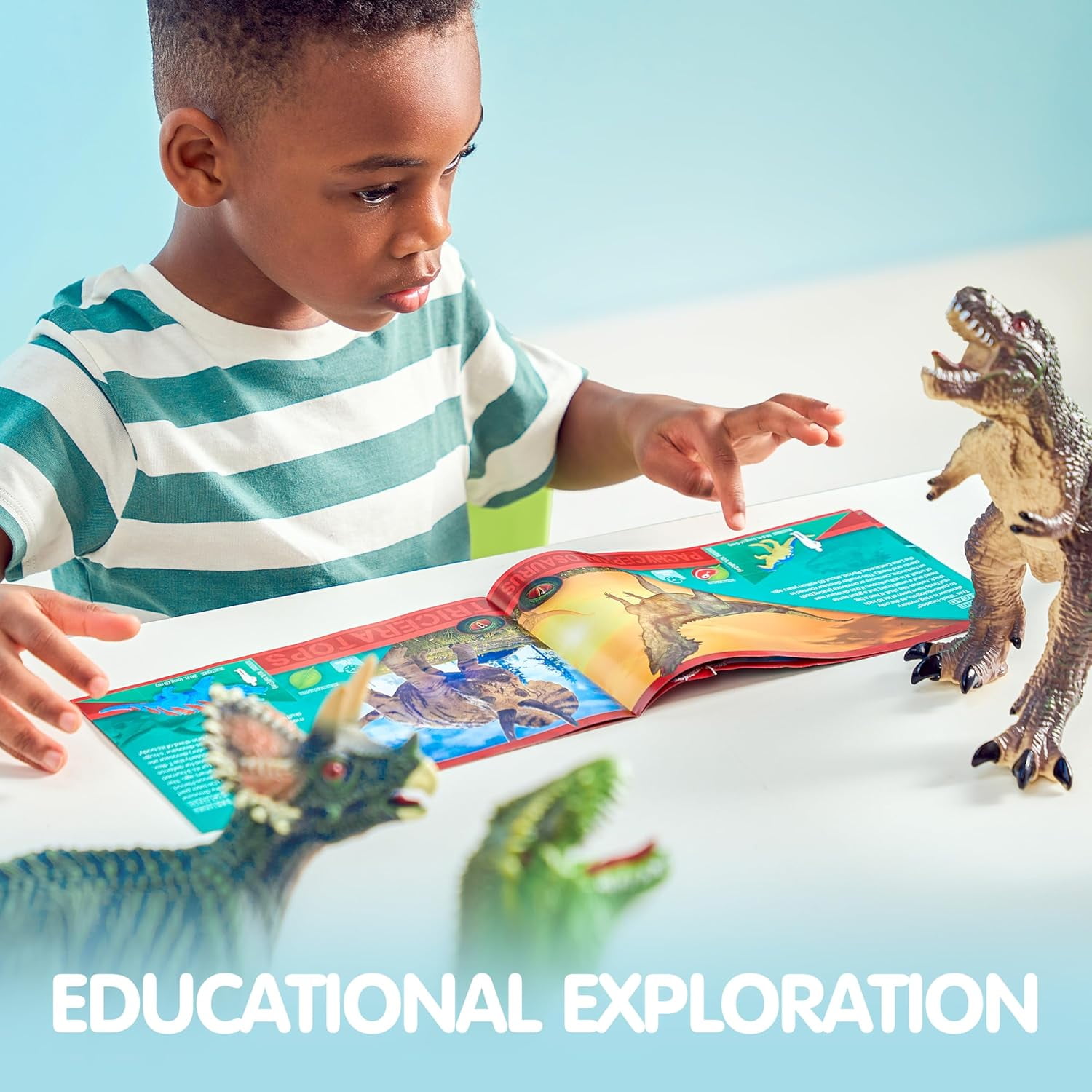 Joyfy 6 Pcs Jumbo Dinosaur Toy - Kids Toys Dinosaur recensie en prijs
