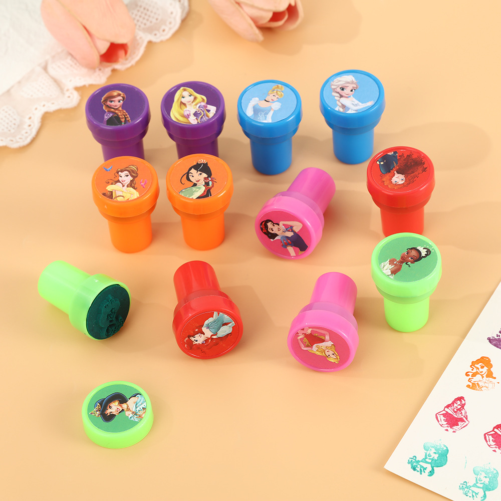 12PCS Princess Kids Stamps Car - Kids Toys In Wholesale recensie en prijs