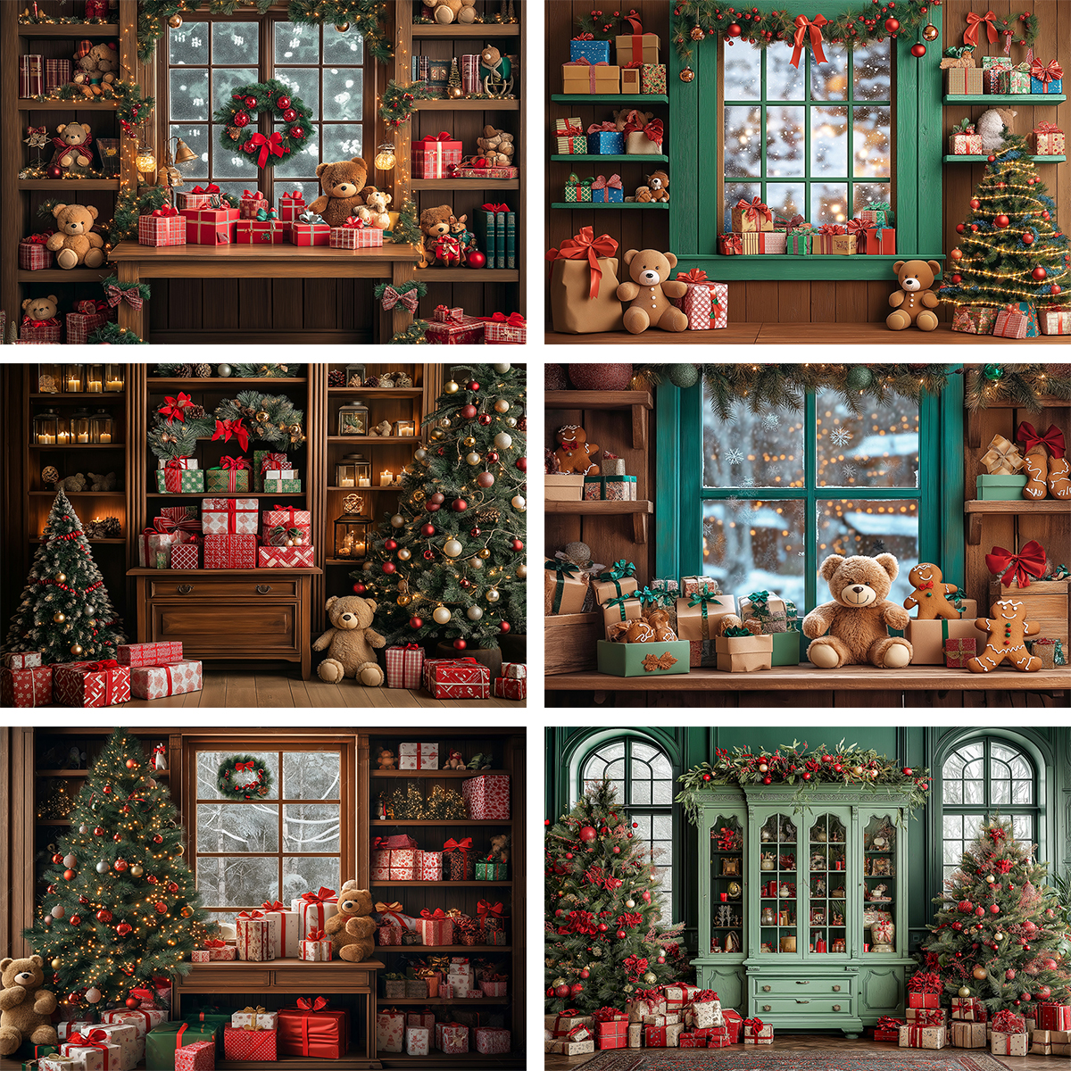 Christmas Windows Toy Bear Pho - Toys Background For Kids recensie en prijs