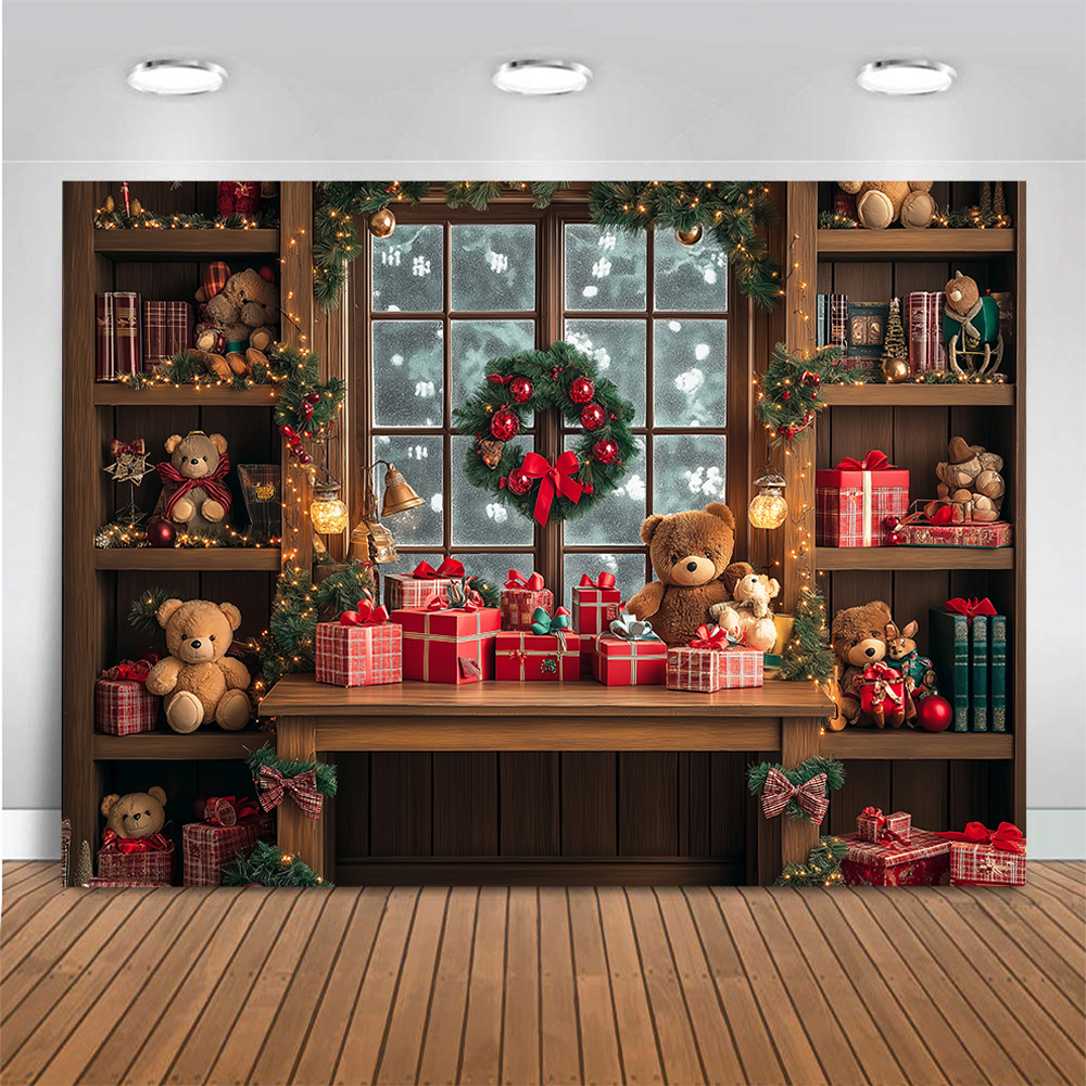 Christmas Windows Toy Bear Pho - Toys Background For Kids recensie en prijs