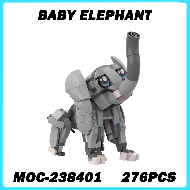 276PCS MOC-238401 Baby Elephan - Kids Toys Elephant recensie en prijs