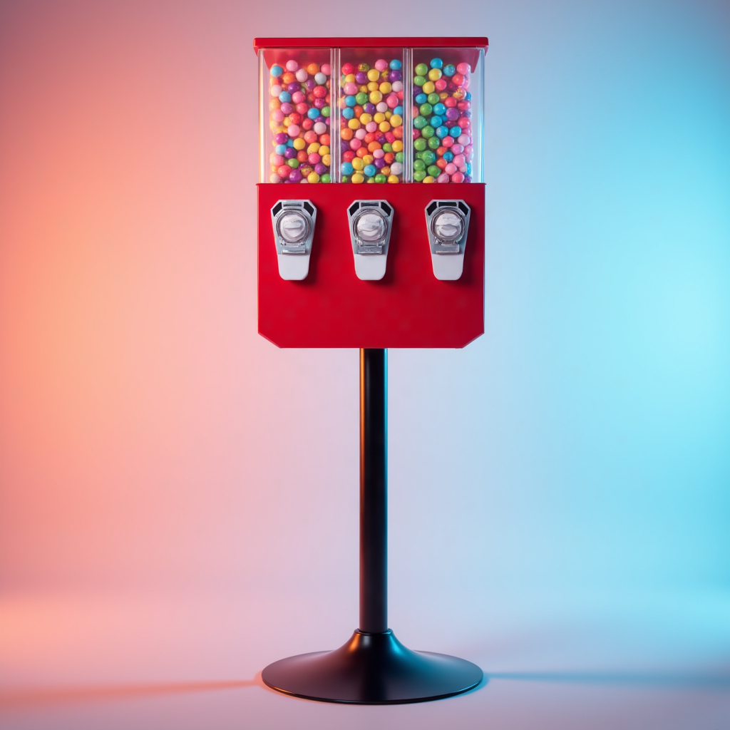 2025 Factory Triple head 3 in  - Kids Toys Vending Machine recensie en prijs