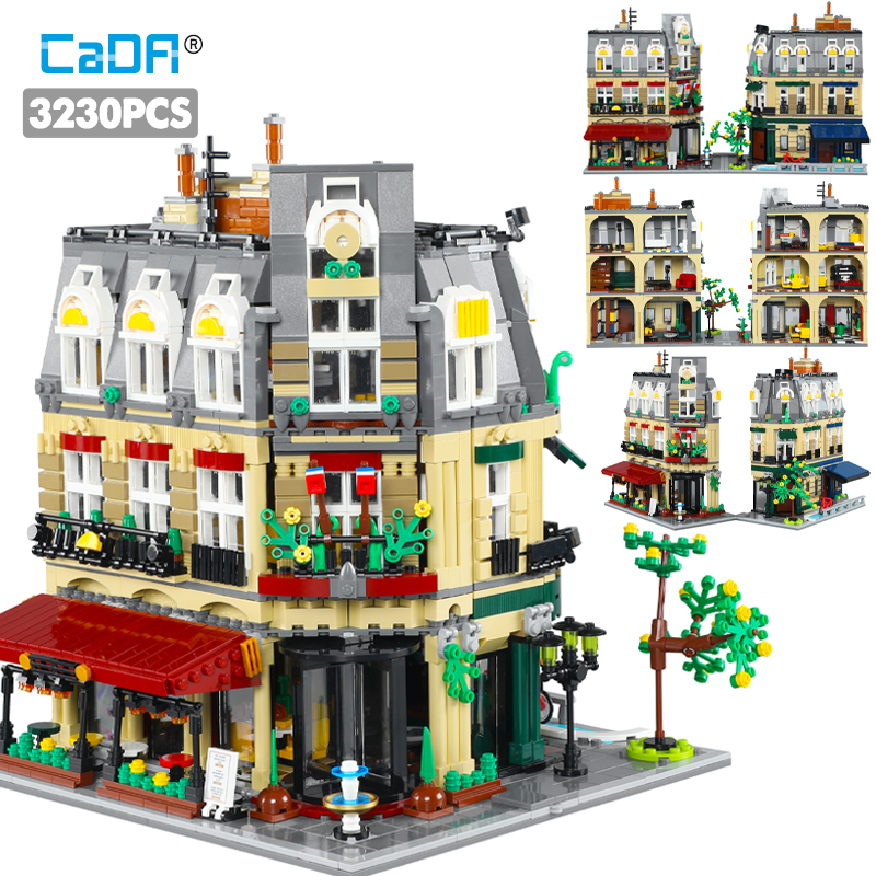 3230Pcs Cada City Paris Restau - Kids Toys Paris recensie en prijs
