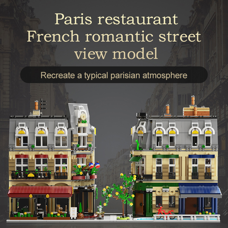 3230Pcs Cada City Paris Restau - Kids Toys Paris recensie en prijs
