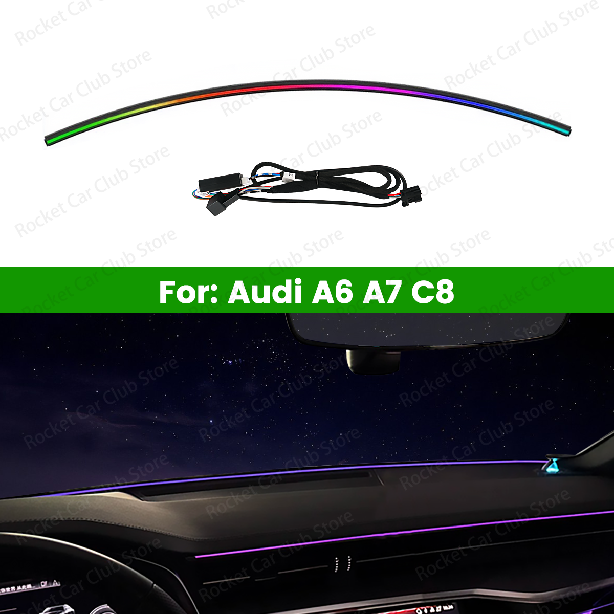 LED Ambient Strip Light 32 Col - Remote Control Car recensie en prijs