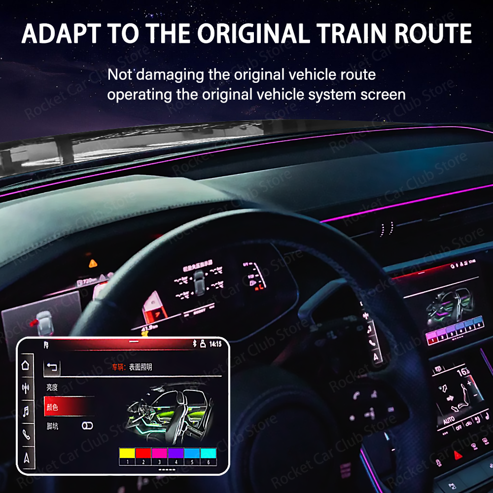 LED Ambient Strip Light 32 Col - Remote Control Car recensie en prijs