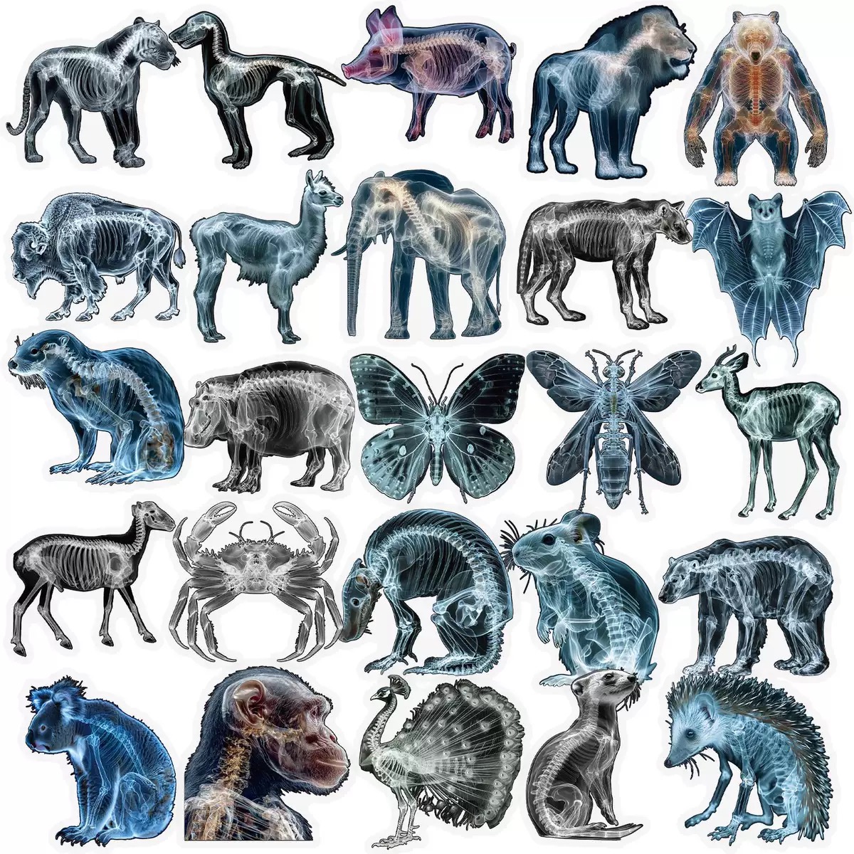 10/56pcs Animal Skeleton Stick - Kids Xray Toys recensie en prijs